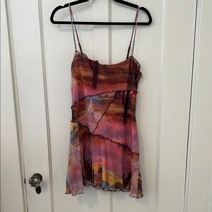 Urban Outfitters Multicolor Mini Dress